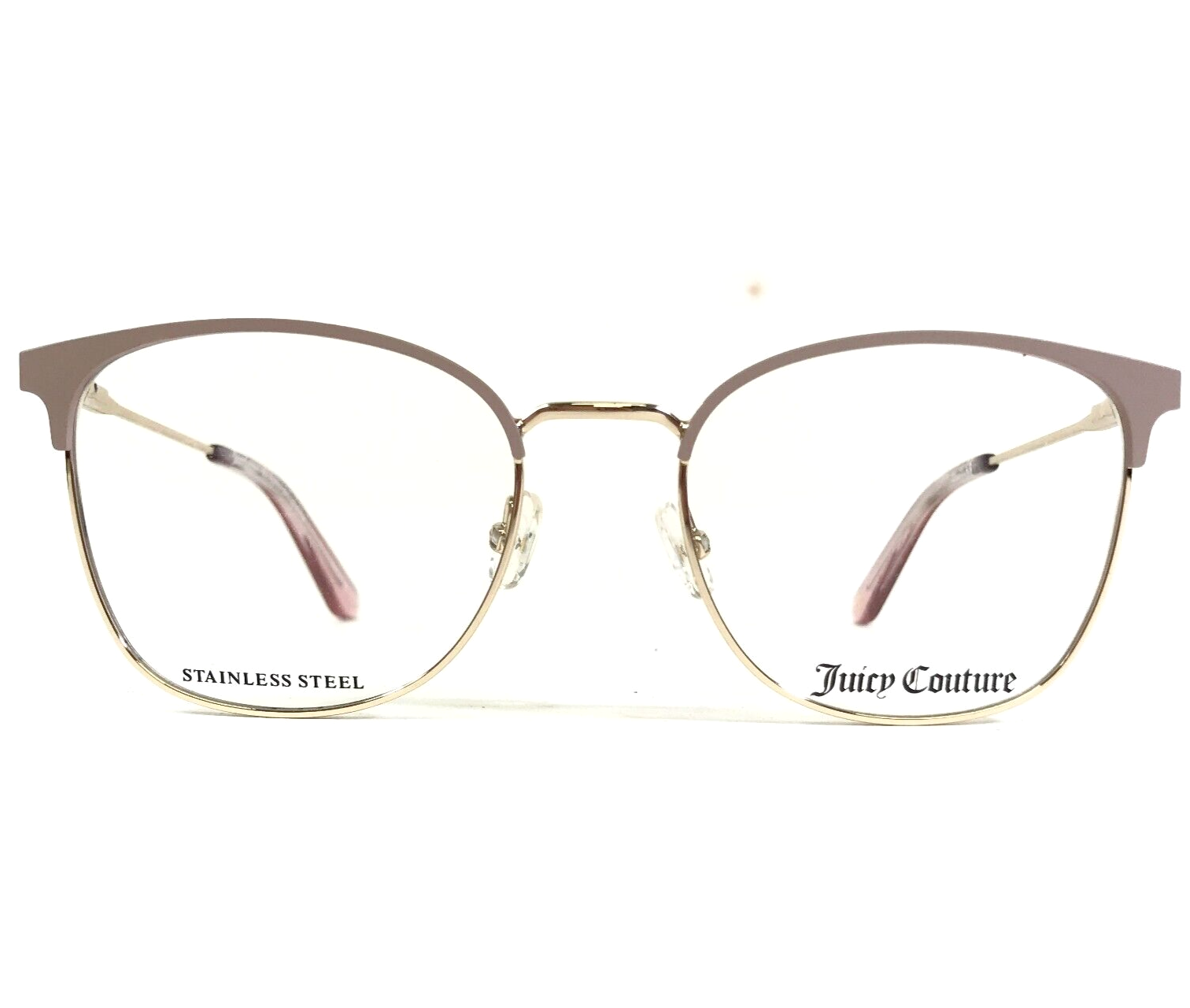 Juicy Couture Eyeglasses Frames JU212 8KJ Pink Mauve Gold