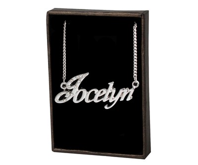 Jocelyn name necklace store
