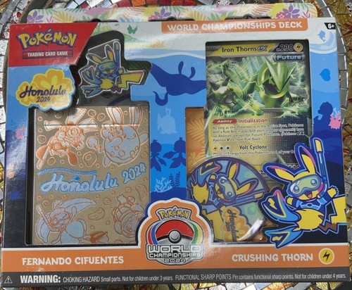 Pokémon Trading Card Game Honolulu 2024 World Champions Deck
