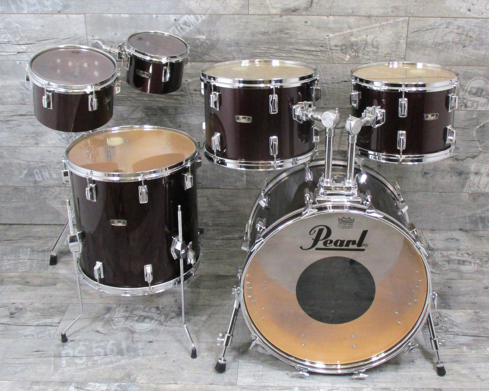 Pearl ジャパンヴィンテージ Pearl F-Series Fiberglas Shellset 22,8,10,13,14,16 Vintage