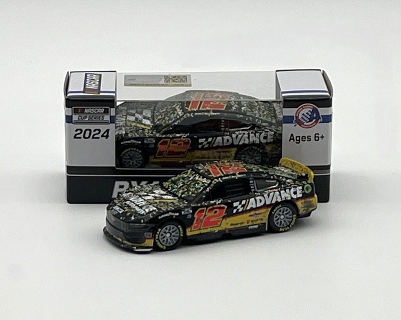 2024 RYAN BLANEY #12 Advance Auto Iowa Win  1:64