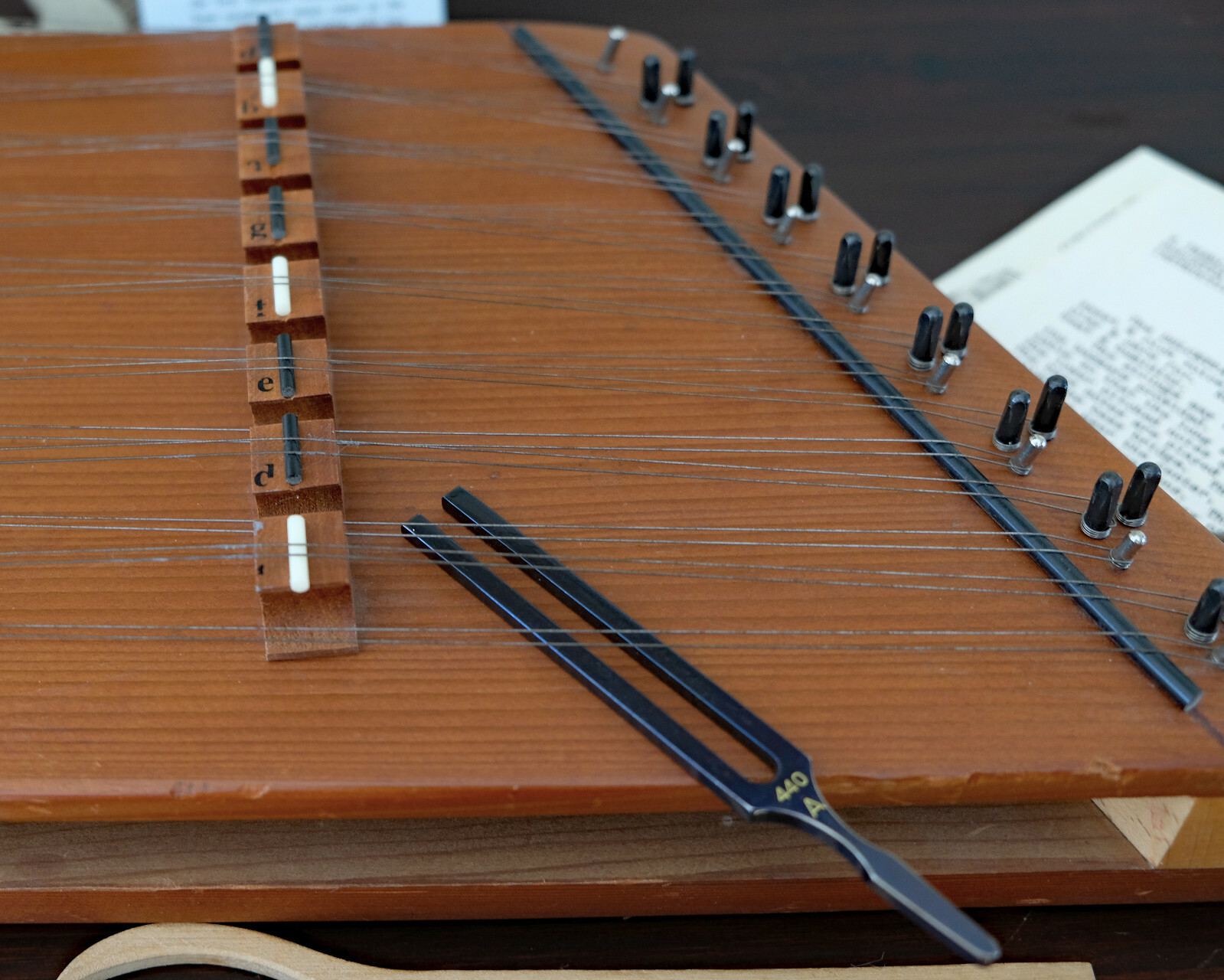 SAM RIZZETTA DULCETTA 9/8 HAMMER DULCIMER 1984 SOLID MAHOGANY Hammered Dulcimer