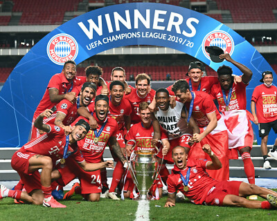 Bayern Munich 2020 UEFA Cup Champions - 8x10 Photo