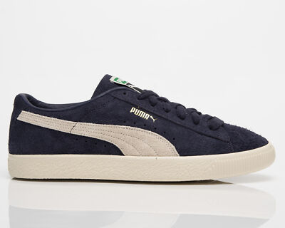 

Puma Suede VTG Hairy Suede Men темно-синий/белый, Puma Suede VTG Hairy Suede