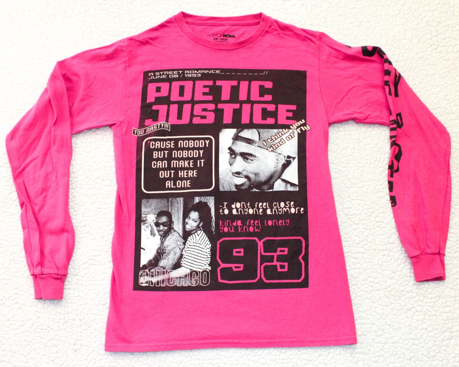 【希少】2pac tupac ロングスリーブTシャツ WACKO MARIA(ワコマリア) 「TUPAC CREW NECK LONG SLEEVE T