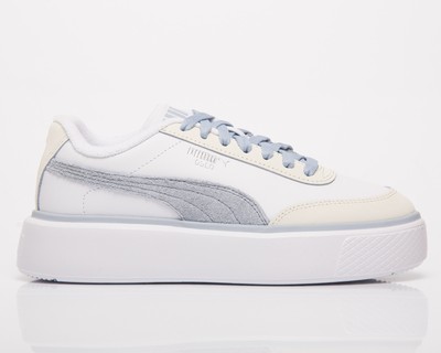 

Женские кроссовки Puma Oslo Maja WS White Blue Fog Low Casual Lifestyle, Белый, Puma Oslo Maja WS
