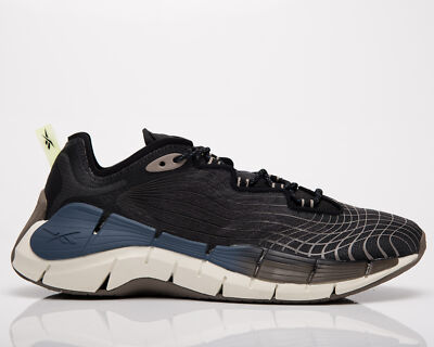 

Мужские кроссовки Reebok Zig Kinetica II Black Grey Energy Glow Low Running Shoes, Черный, Reebok Zig Kinetica II