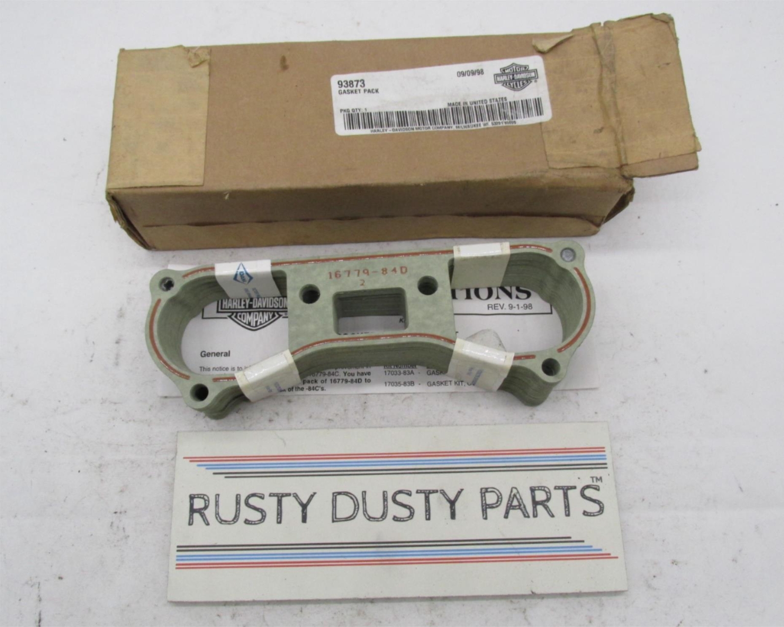 Lot of 50 Harley Davidson Genuine NOS OEM Rocker Box Gaskets
