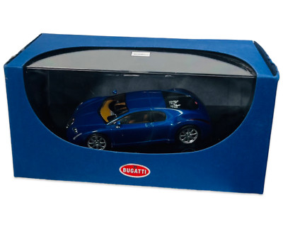 AUTOART  BUGATTI CHIRON EB 18.3 BLUE 1/43 DIECAST CAR MODEL 50911 NIB Fast Ship