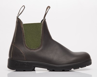 

Blundstone 519 Коричневые унисекс мужские и женские коричневые оливковые повседневные туфли для образа жизни, Коричневый, Blundstone 519 Brown