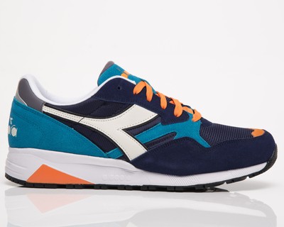 

Diadora N902 Мужские кроссовки Eclipse Mosaic Blue Повседневная спортивная обувь для образа жизни, Синий, Diadora N902