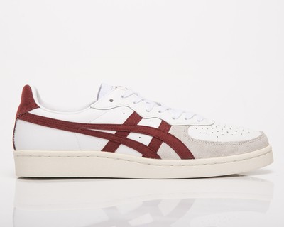 

Onitsuka Tiger GSM унисекс мужские и женские белые свекольные соки кроссовки для образа жизни, Белый, Onitsuka Tiger GSM