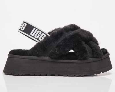 

Женские UGG Wmns Disco Cross Slide черный, UGG Wmns Disco Cross Slide