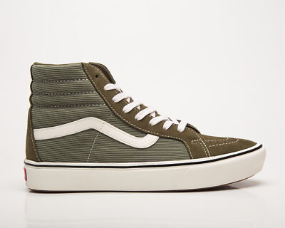 

Vans ComfyCush Sk8-Hi переиздание мужских и женских кроссовок унисекс из бука Marshmallow, Зеленый, Vans ComfyCush Sk8-Hi Reissue