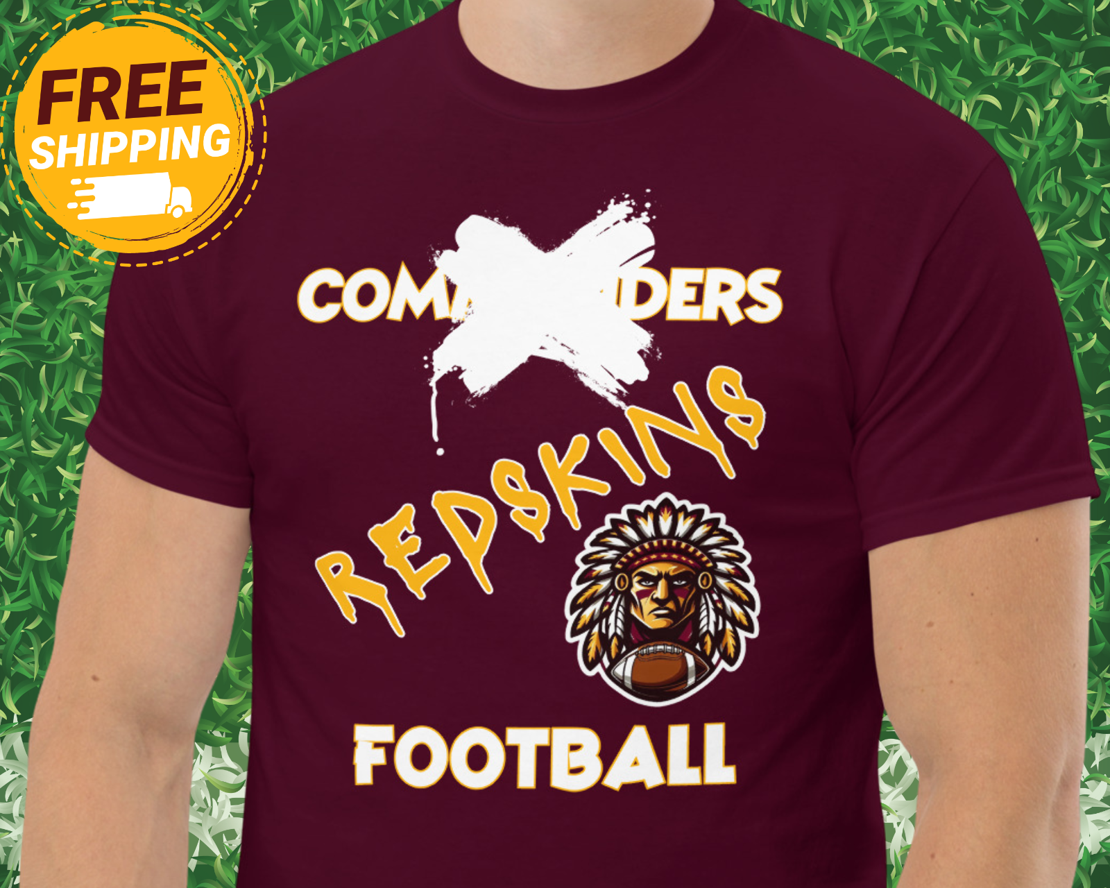 NEW Washington Redskins Shirt Anti Washington Commanders NEW Washington Redskins Shirt Anti Washington Commanders