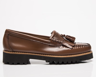 

GH Bass - Co Wmns Weejun 90 Эстер Килти Женский коньяк, Коричневый, G.H. Bass - Co Wmns Weejun 90 Esther Kiltie