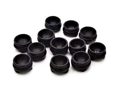 Lot of 12 pcs Small Wood Display Stand for Eggs 0.50 Inch Hand Crafted, Painted