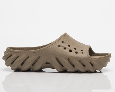 

Crocs Unisex Echo Slide Men коричневый, Crocs Unisex Echo Slide