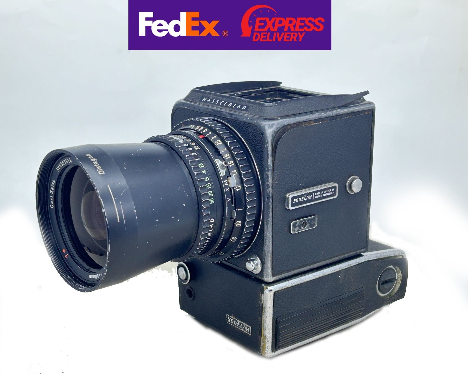 フィルムカメラ HASSELBLAD 500EL/M+Carl Zeiss Distagon Hasselblad 500EL/M Medium Format SLR Film Camera w/ Carl