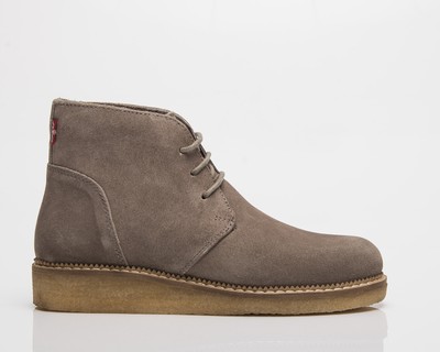 

Женские ботинки Levis Wmns Bern Desert серо-коричневые, Коричневый, Levi's Wmns Bern Desert Boots