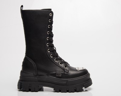 

Buffalo Wmns Aspha Steel Hi Женские черные, Черный, Buffalo Wmns Aspha Steel Hi