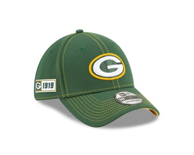Эластичная кепка Green Bay Packers Sideline Road 39-го размера