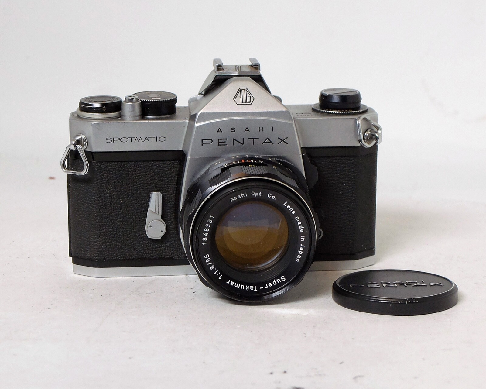 Asahi Pentax Spotmatic SP Super Takumar 55mm 1:1.8 Lens 35mm