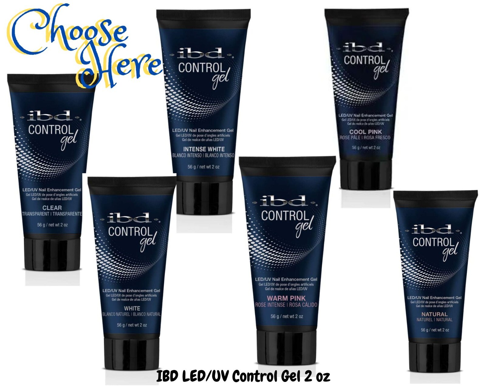 IBD LED/UV クリアジェル 226 g / 8 oz Clear Gel UV Clear Gel | High-Gloss Overlay Gel – IBD – IBD Beauty