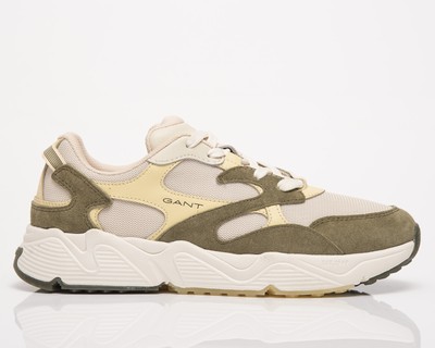 

Мужские кроссовки GANT Profello Green Off White Low Casual Athletic Lifestyle, Зеленый, GANT Profello