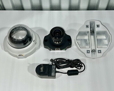 AXIS 212 PTZ Network IP Security Camera 0257-001-04 + Power + Housing + Mount