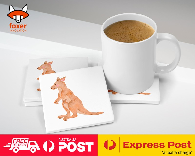 COASTER COFFEE DRINKING MAT|KANGAROO