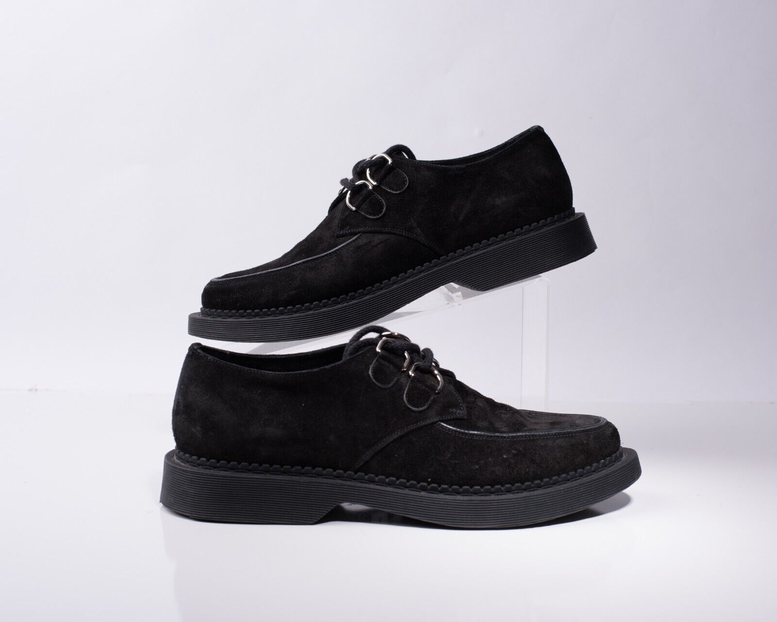 Yves Saint Laurent YSL Women Teddy Suede Creepers Lace Up Yves Saint Laurent YSL Women Teddy Suede Creepers Lace Up