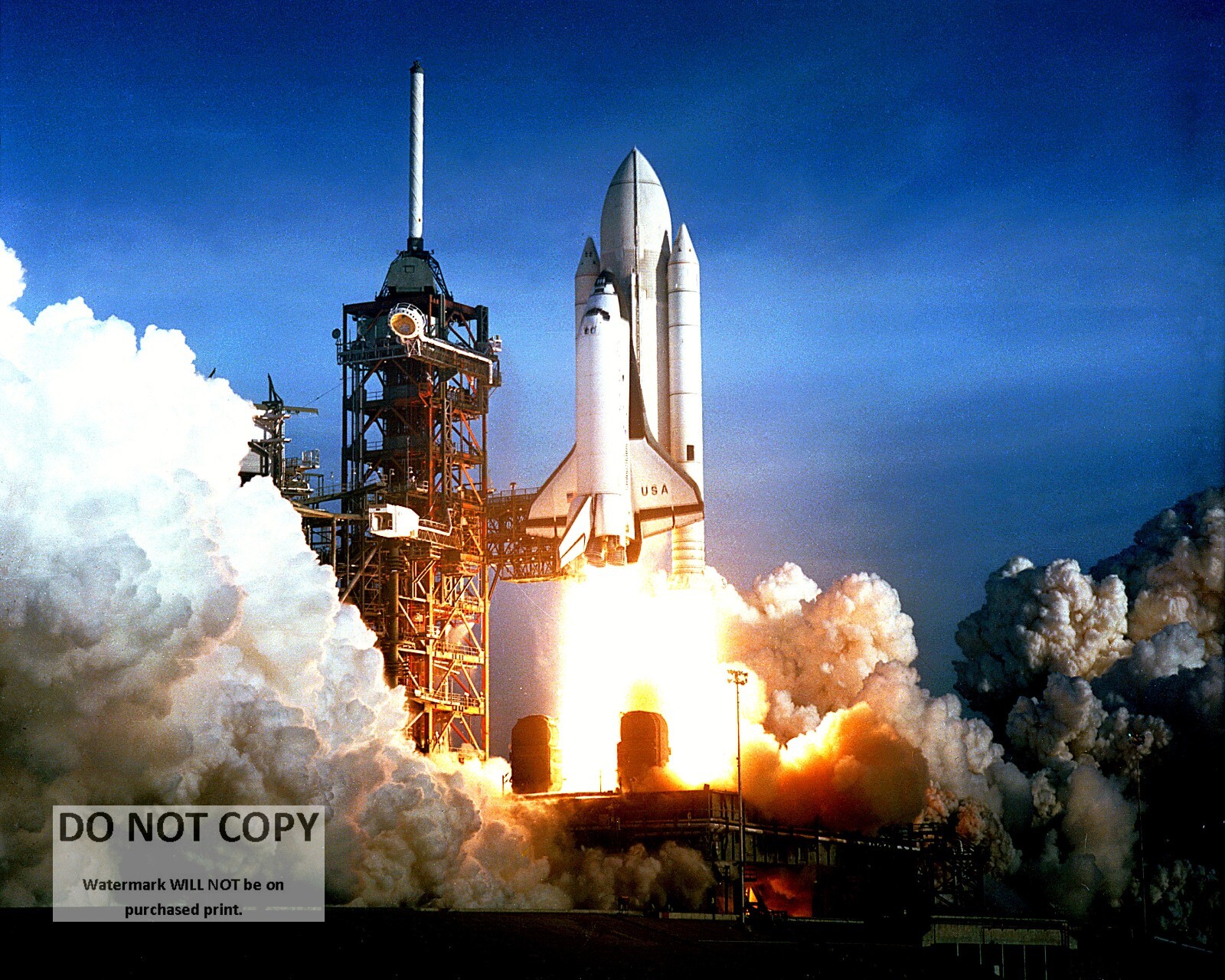 SPACE SHUTTLE COLUMBIA (STS-1) FIRST LAUNCH APRIL 1981 8X10