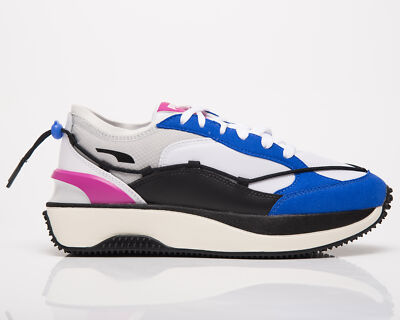 

Puma Cruise Rider Lace Женские белые кроссовки Bluemazing Casual Lifestyle Обувь, Синий, Puma Cruise Rider Lace
