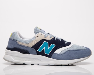 

Женские темно-серые низкие повседневные спортивные кроссовки New Balance 997H, Синий, New Balance 997H