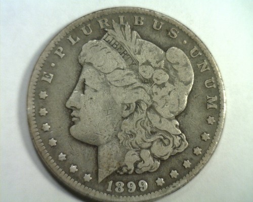 1899-O TOP 100 MICRO O VAM 31 MORGAN SILVER DOLLAR FINE SCRATC...