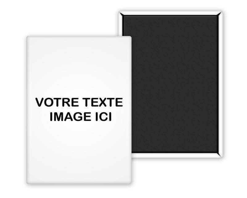 Votre Image Texte Ou Logo-Magnet PersonnalisÃ© Custom 54x78mm Photo Frigo