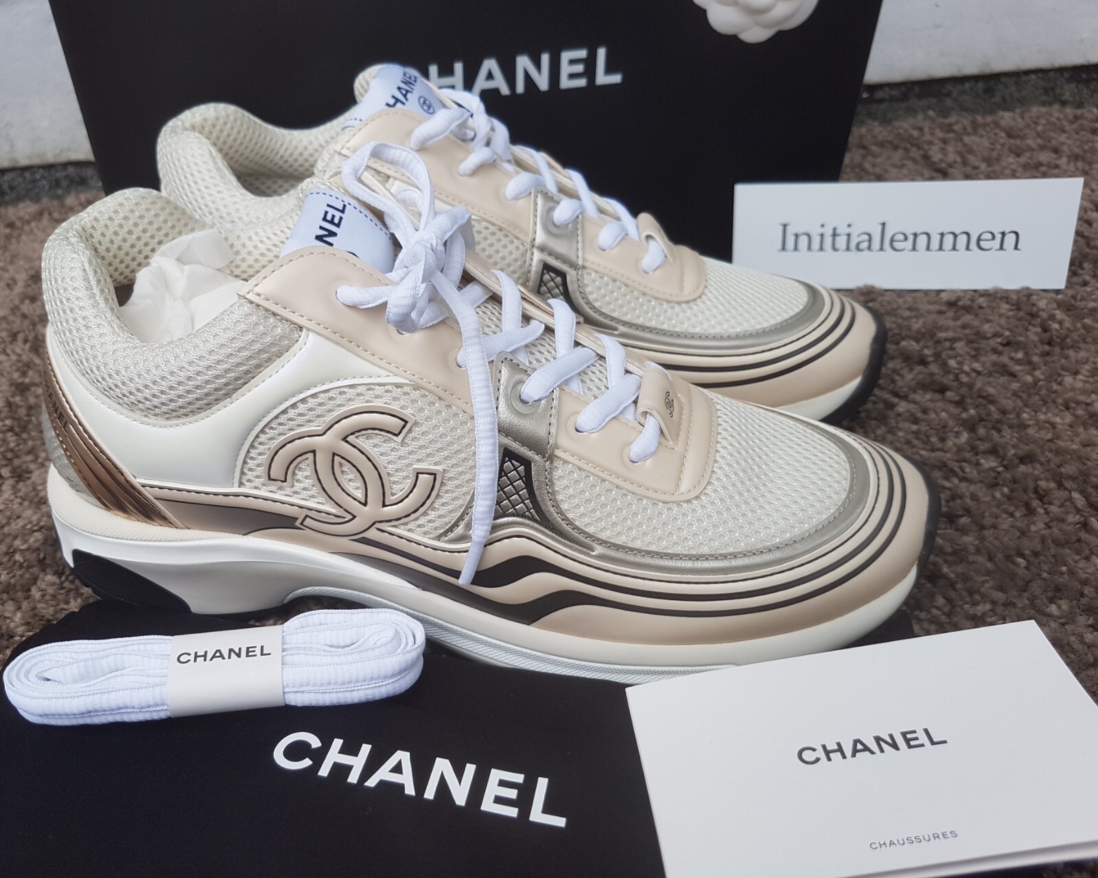 CHANEL WOMEN'S SNEAKERS CC RUNNER EU 41 / US 11 trainers CHANEL WOMEN'S SNEAKERS CC RUNNER EU 41 / US 11 trainers