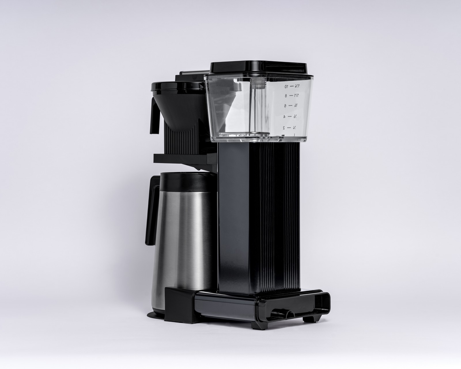 MOCCAMASTER Thermo Filterkaffeemaschine KBGT 741 Black Thermoskanne schwarz NEU - Bild 4 von 9