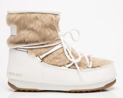 

Moon Boot Wmns Monaco Low Fur Waterproof 2 Women white, Коричневый, Moon Boot Wmns Monaco Low Fur Waterproof 2