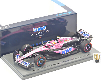 1:43 Spark S8567 Alpine A523, Bahrain GP 2023, Pierre Gasly