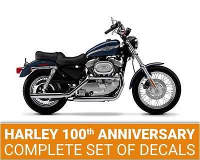 トップス Harley-Davidson 100th Anniversary L/S Harley Davidson 100th Anniversary Dyna Decal Kit Stripes