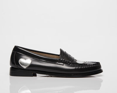 

GH Bass - Co Weejuns Wmns Penny Love Женщины черный/серебристый, G.H. Bass - Co Weejuns Wmns Penny Love
