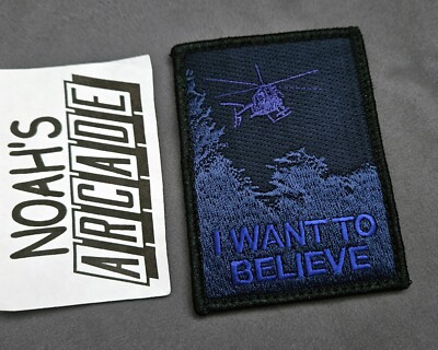 Operation Mongoose 'I Want To Believe' Patch TFD FOG GBRS SUPDEF WRMFZY ONE7SIX