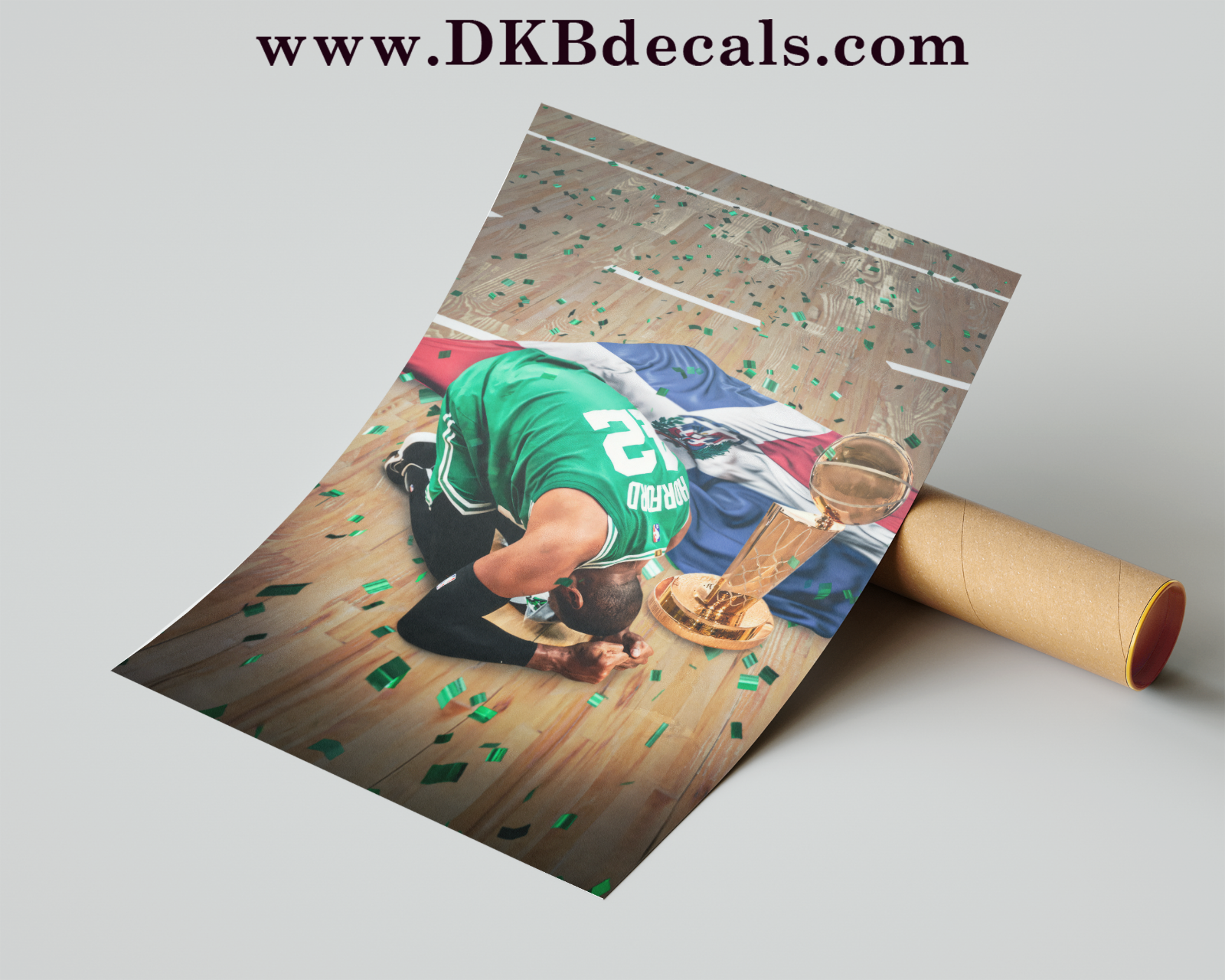 NBA Finals 2024 Champions Boston Celtics Poster - Various Sizes up to 13" x 19"