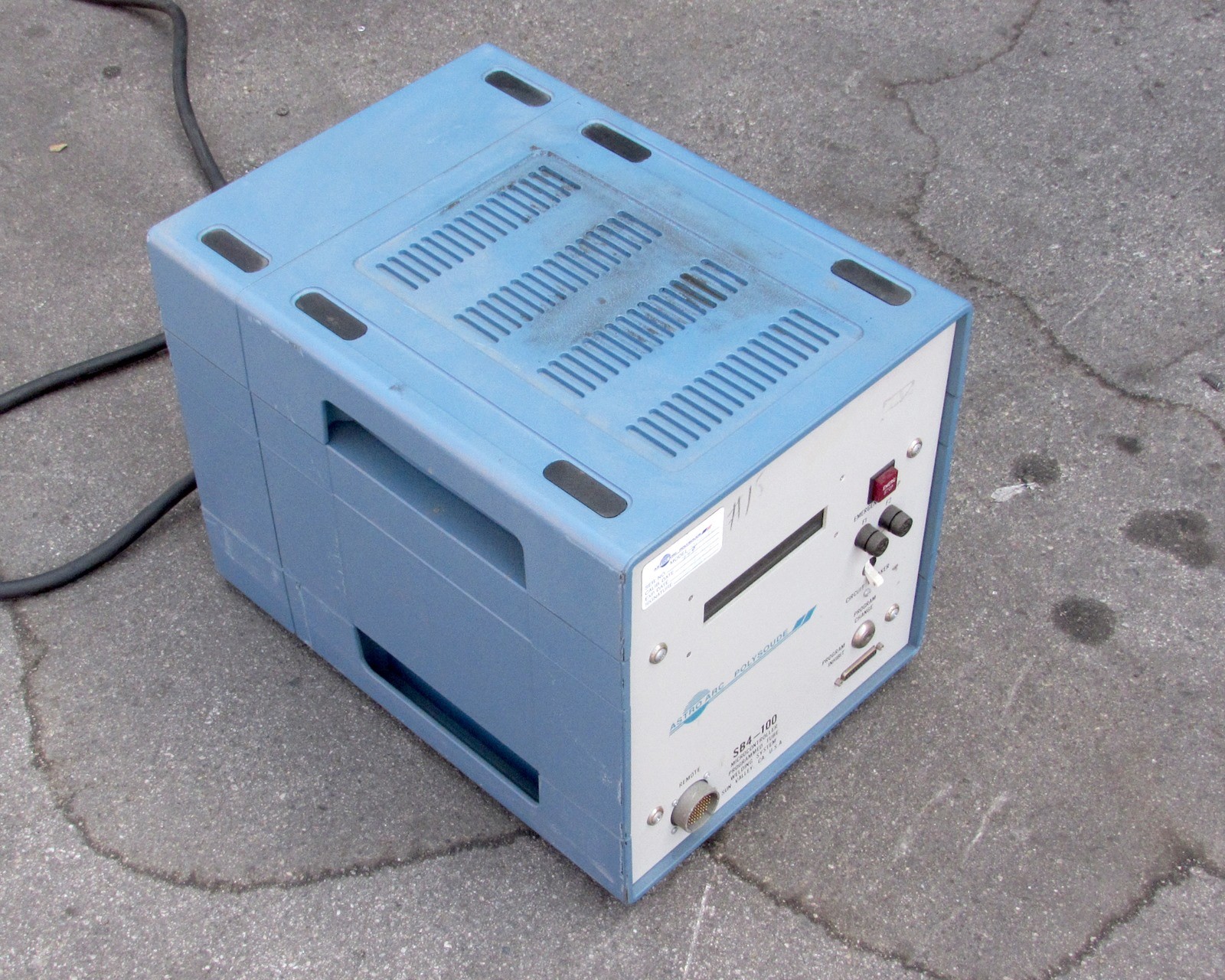 Astro Arc Polysoude SB4-100 Tube Welding Microcontroller - 115V, 15 A, 50/ 60 Hz