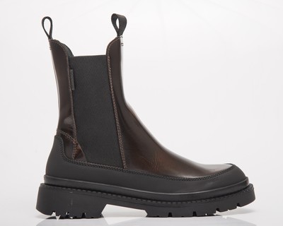 

GANT Prepnovo Женские коньячные черные повседневные кожаные ботинки челси для образа жизни Обувь, Коричневый, Prepnovo