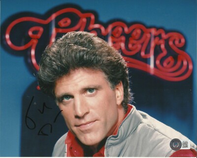 TED DANSON SIGNED CHEERS PHOTO  (2) ALSO BECKETT COA