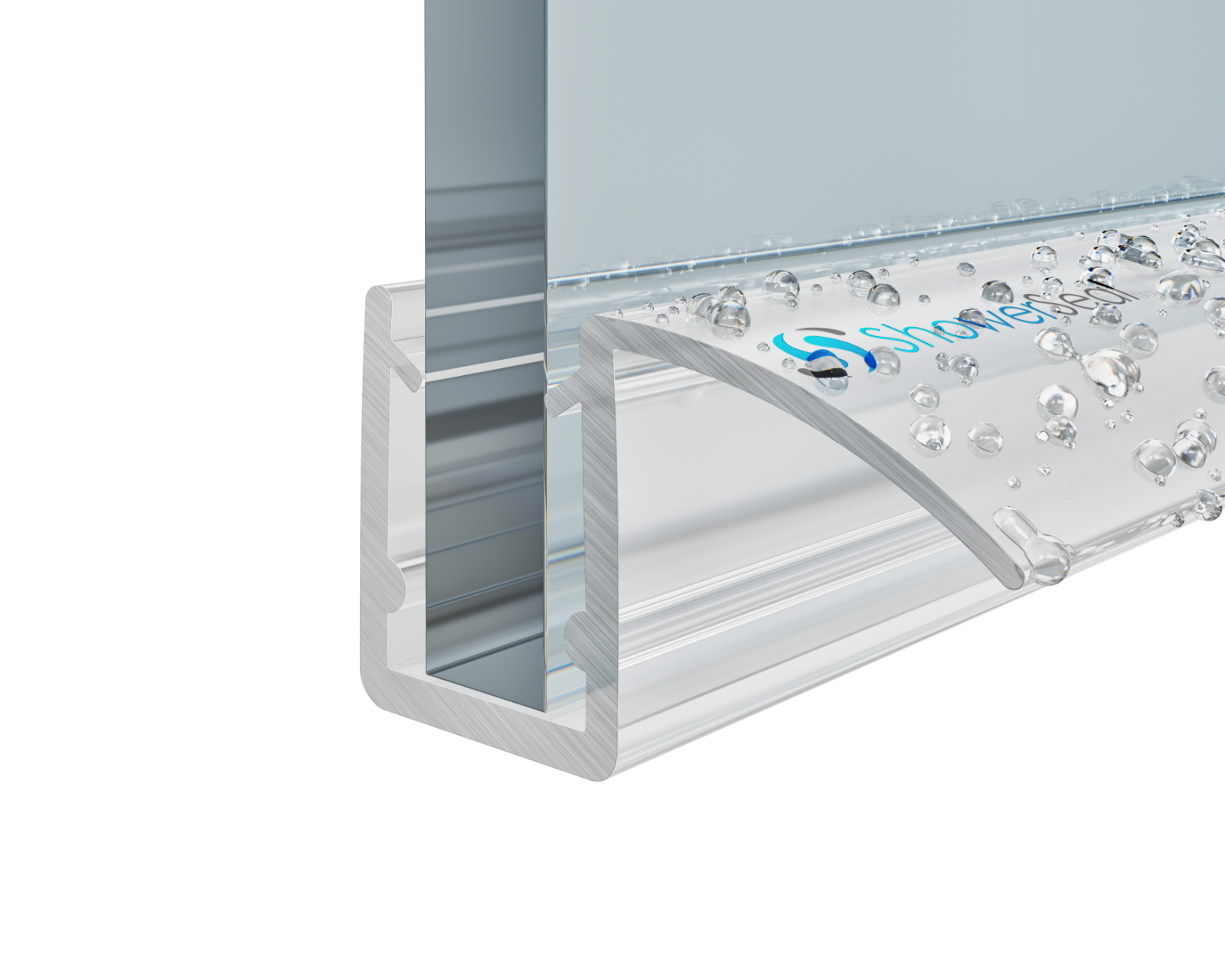 SHOWER DOOR SEALS FOR PIVOT AND HINGED DOORS WATER DEFLECTOR SEALS eBay