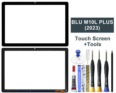 10.1'' Touch Screen Digitizer Glass Panel Replace For BLU M10L Plus 2023 Tablet